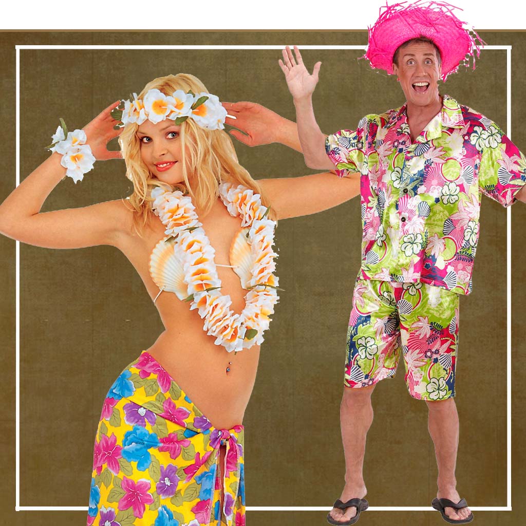 Disfraces para fiestas hawaianas